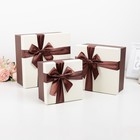 Набор коробок 3 в 1 "Симфония цвета", 25 х 25 х 12 - 17 х 17 х 9,5 см Набор коробок 3 в 1 "Симфония цвета", 25 х 25 х 12 - 17 х 17 х 9,5 см