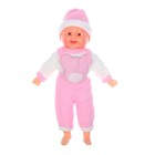 Мягкая игрушка «Кукла», розовый костюм, хохочет - фото 1396483