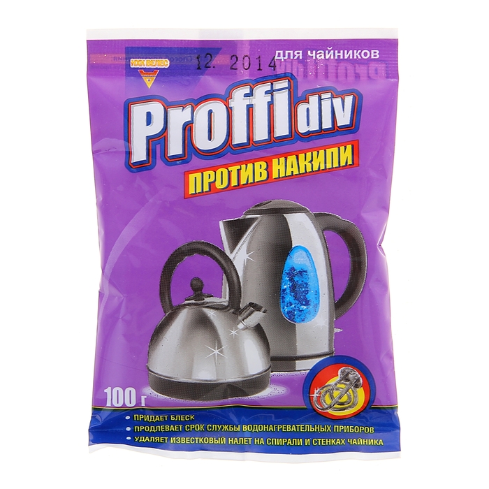 Средство против накипи Proffidiv для чайников, 100 г (3 шт)