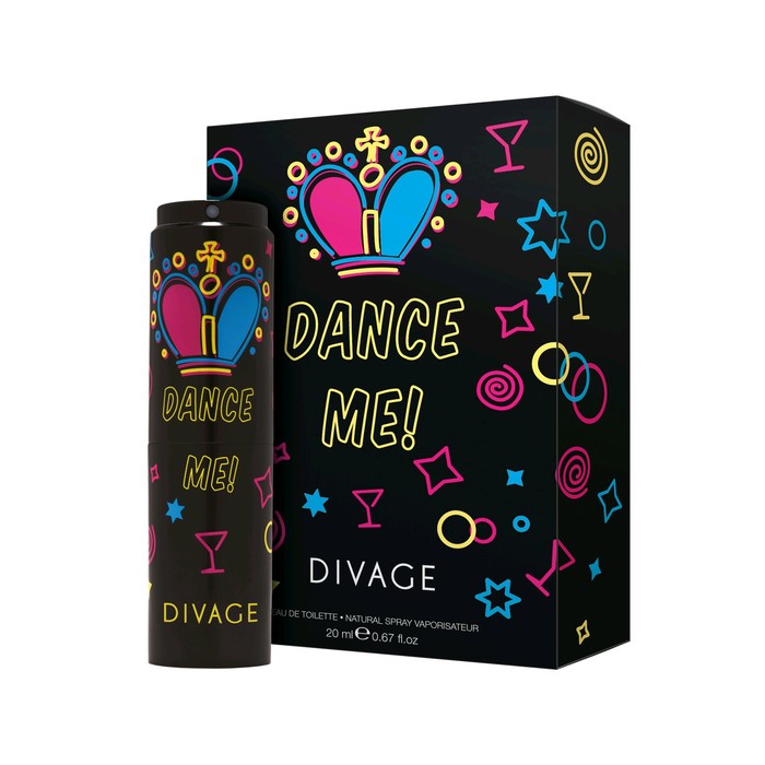 Туалетная вода Divage Princess D Dance me, 20 мл