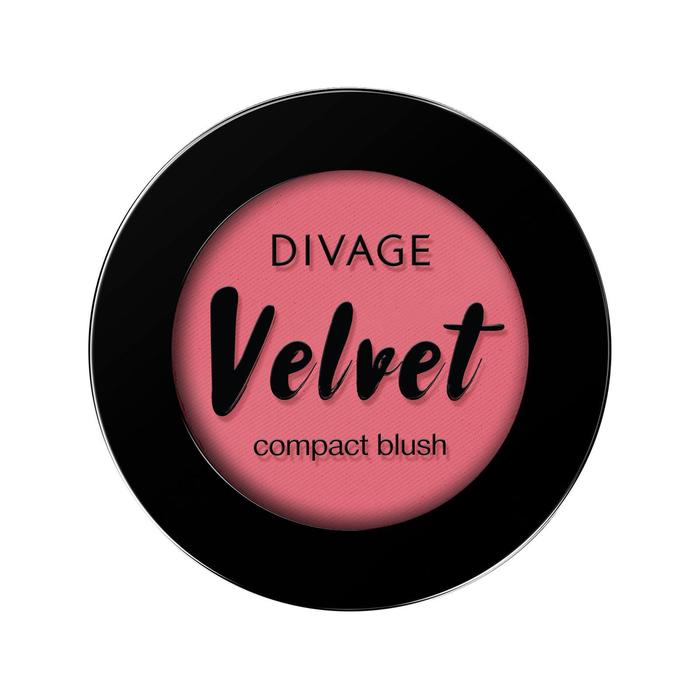 Компактные румяна Divage Velvet, тон № 8704