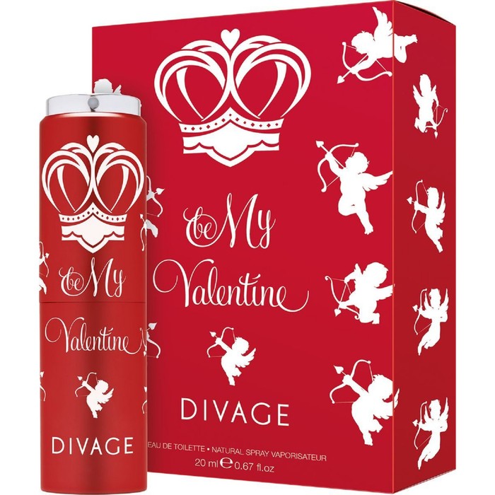 Туалетная вода Divage Princess D Be My Valentine, 20 мл