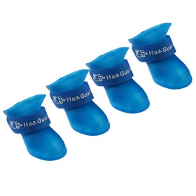 Сапоги резиновые "Вездеход", набор 4 шт., р-р L (подошва 5.7 Х 4.5 см), синие