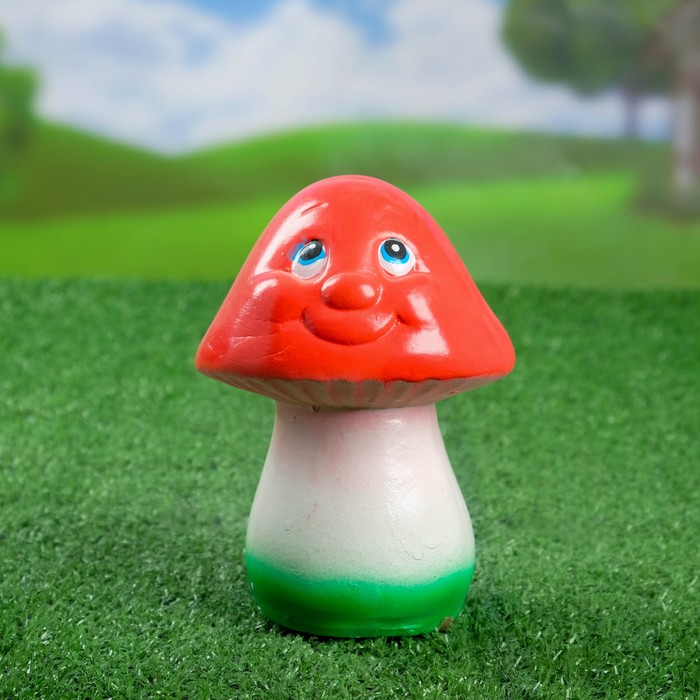 Грибки мелки. Садовая фигурка грибок. Грибки мелки. Садовая фигурка гриб с глазами. Свистулька грибок маленькая.