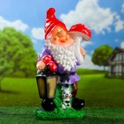 Садовая фигура "Гном с грибами" 45х28х58см Садовая фигура "Гном с грибами" 45х28х58см