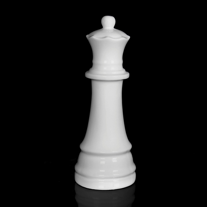 Фигурка "Ферзь", белая, 20 × 20 × 49 см