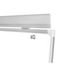 Flipchart mobile magnetic marker 70*100cm, lacquer coating, aluminium profile Flipchart mobile magnetic marker 70*100cm, lacquer coating, aluminium profile