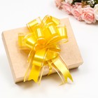 Бант-шар №5 "Перламутровая полоска", цвет жёлтый 1020440