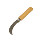 The garden knife, 18 cm, blade thickness 1 mm, with wooden handles