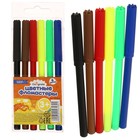 Pens in 6 colours, ventilated cap