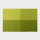 Салфетка кухонная «Настроение», 45×30 см, цвет зелёный - фото 275981