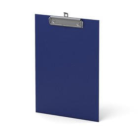 Планшет с зажимом А4, картон + бумвинил, Erich Krause STANDARD, синий