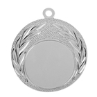 Медаль под нанесение, серебро, d=4 см - фото 1402214