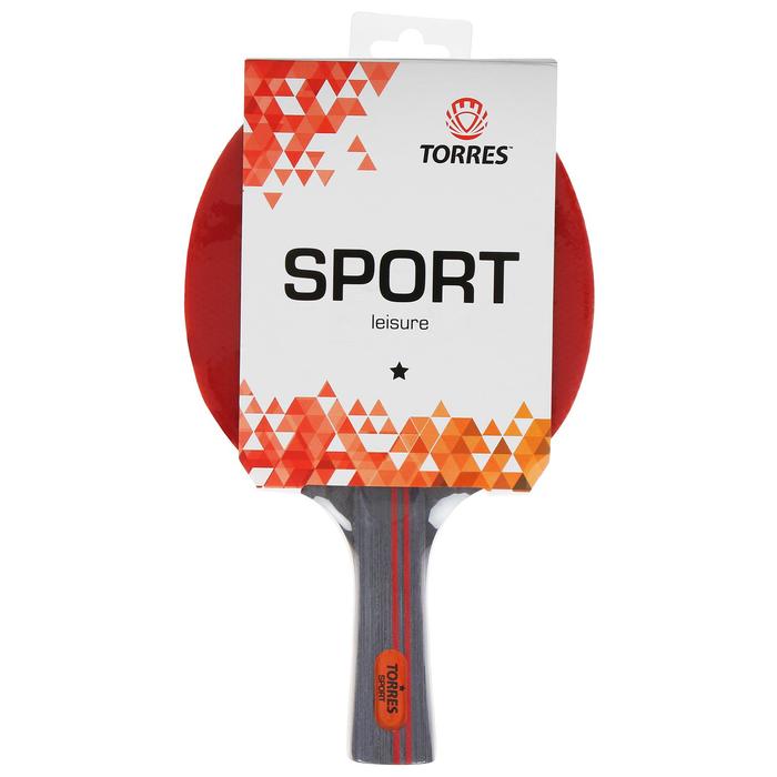Ракетка для настольного тенниса Torres Sport, 1 звезда, для любителей