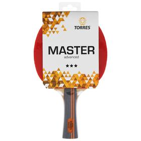 {{photo.Alt || photo.Description || 'Ракетка для настольного тенниса Torres Master, 3 звезды, для тренировок, накладка 2,0 мм'}}