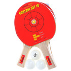 Набор для настольного тенниса Torres Control 10, 2 ракетки, 3 мяча, сетка, накладка 1,5 мм - фото 5120681