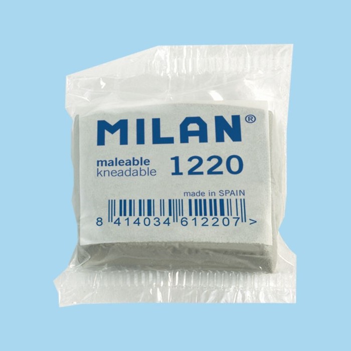 Ластик-клячка MILAN 1220, 37х32х10 мм