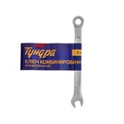 Ключ комбинированный ТУНДРА, хромированный, 6 мм 878047 Ключ комбинированный ТУНДРА, хромированный, 6 мм 878047