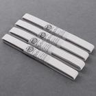 Резинки бельевые, 20 мм, 2,5 м, 4 шт, цвет белый - фото 799227583