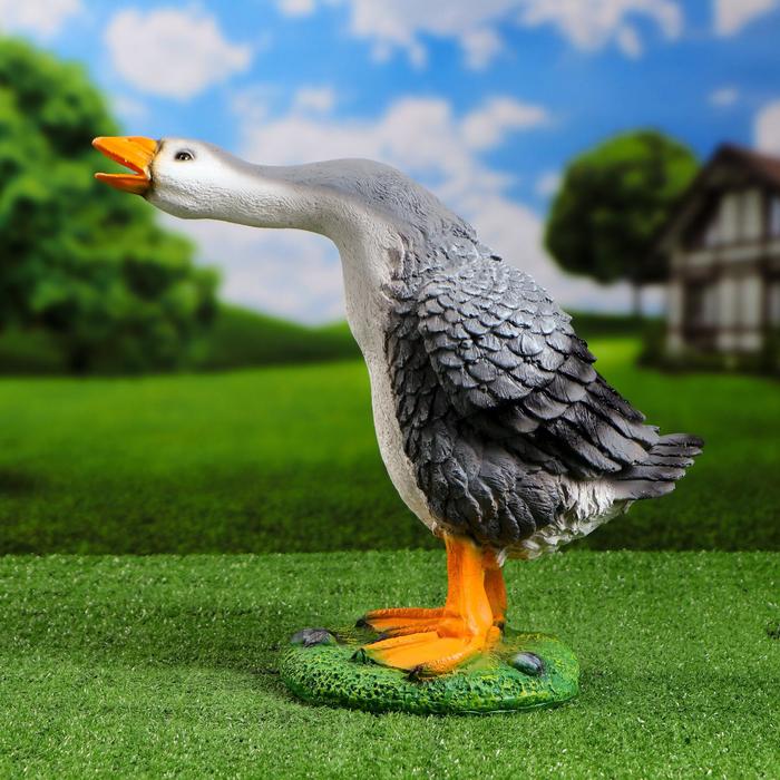 садовая фигурка park гусь 169365. гусыня садовая фигура. садовая фигура «гусь гаген». гусь садовый. садовая скульптура гусь.