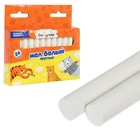 Chalk school white set 24pcs round dust-free in carton box School talent