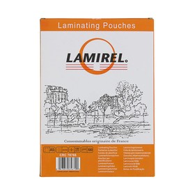 Пленка для ламинирования 100шт Lamirel А5, 100мкм