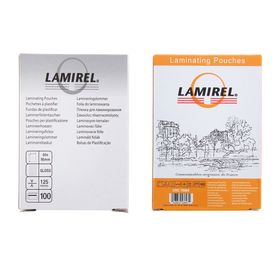 Пленка для ламинирования 100шт Lamirel 65x95мм 125мкм