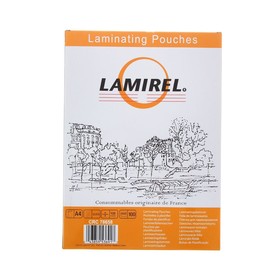 Пленка для ламинирования 100шт Lamirel А4, 100мкм
