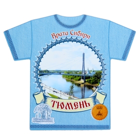 Магнит в форме футболки «Тюмень» в Донецке