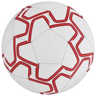 Мяч футбольный, размер 5, 32 панели, PVC, 2 подслоя, машинная сшивка, 260 г, МИКС - фото 8266433
