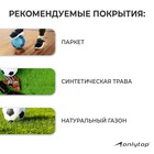 Мяч футбольный, размер 5, 32 панели, PVC, 2 подслоя, машинная сшивка, 260 г, МИКС - фото 6254516