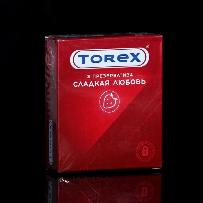 Презервативы «Torex» Сладкая любовь, 3 шт - фото 1406831