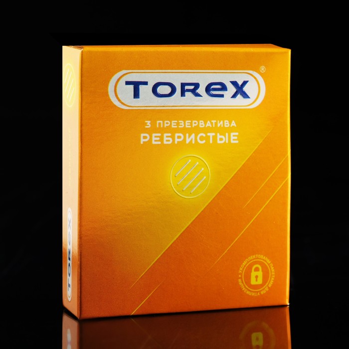 Презервативы «Torex» ребристые, 3 шт