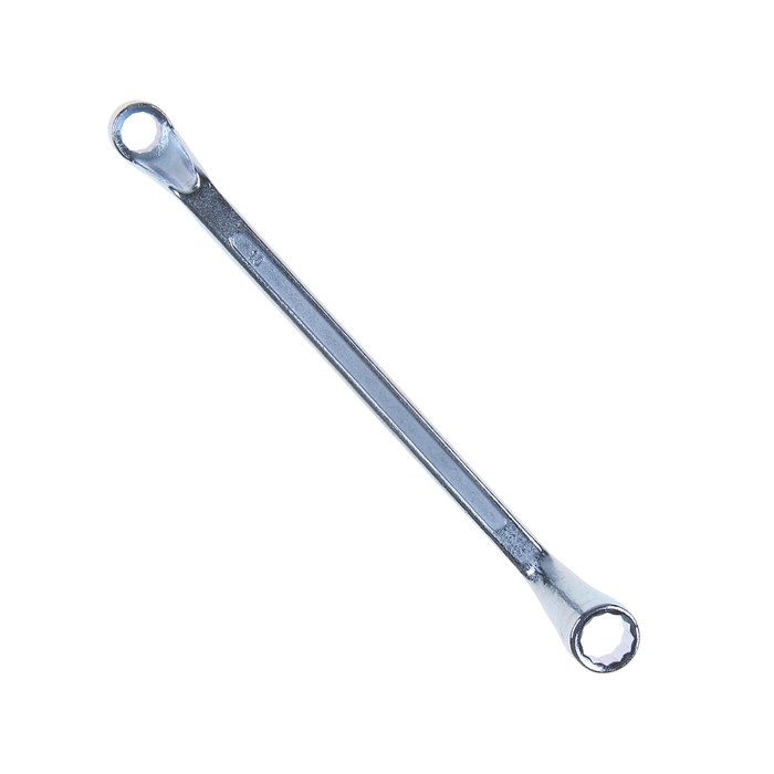 Ключ накидной коленчатый ТУНДРА, хромированный, 10 х 13 мм - фото 94677