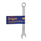Ключ комбинированный ТУНДРА, хромированный, 9 мм 878050 Ключ комбинированный ТУНДРА, хромированный, 9 мм 878050