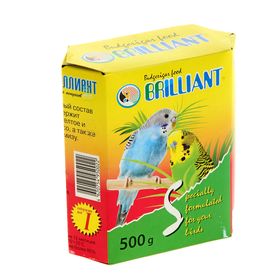 Корм "Бриллиант" для попугаев, с йодом, 500 г (3 шт)