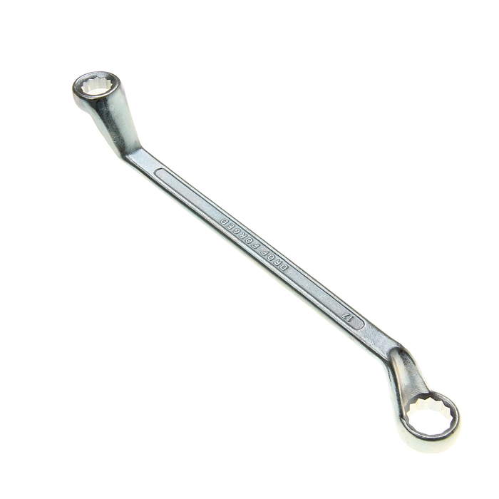 Ключ накидной коленчатый ТУНДРА, хромированный, 13 х 17 мм - фото 95506