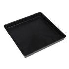 Кассета для рассады, 16 ячеек по 130 мл, с поддоном, чёрная 184009