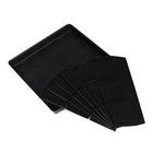 Кассета для рассады, 9 ячеек по 300 мл, с поддоном, чёрная 184010