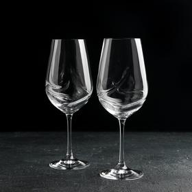 Набор бокалов для вина Bohemia Crystal «Турбуленция», 550 мл, 2 шт