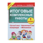 Итоговые комплексные работы. 1 класс. Русский язык. Окружающий мир. Литература. Математика. Узорова О. В., Нефёдова Е. А. 1121299 - фото 7066978