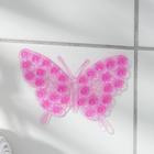 Mini bath Mat "delicate butterfly", MIX color