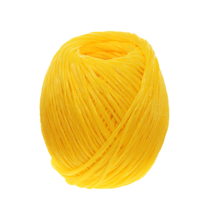 Шпагат полипропиленовый, 110 м, цвет желтый