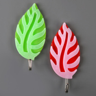 A set of hooks on the Velcro "Leaves", 2 PCs, MIX color