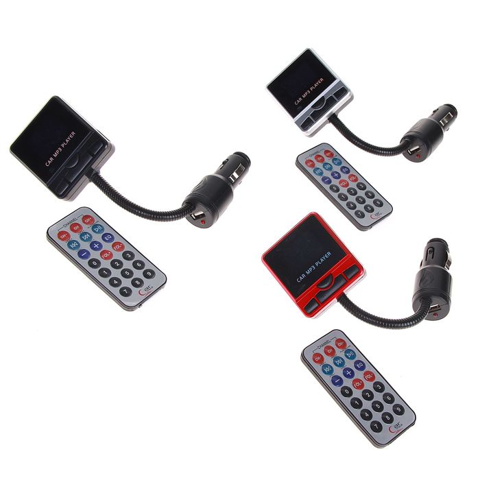 FM - трансмиттер Luazon, 2USB/SD/MicroSD/MP3/WMA, МИКС