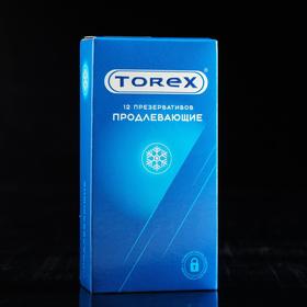 Презервативы Torex, продлевающие, с бензокаином, 12 шт