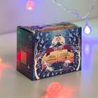 Гирлянда «Нить» 5 м с насадками «Шарики льда», IP20, прозрачная нить, 20 LED, свечение мульти (RG/RB), мигание, 220 В 185509