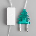 Гирлянда «Нить» 5 м с насадками «Сосульки с пузырьками», IP20, прозрачная нить, 20 LED, свечение мульти (RG/RB), мигание, 220 В 185515