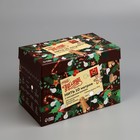 Гирлянда «Нить» 10 м с насадками «Шарики 2.5 см», IP44, тёмная нить, 100 LED, свечение белое, 8 режимов, 220 В 185538