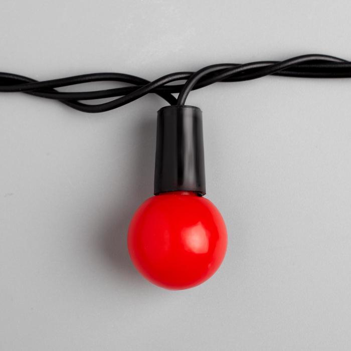 THREAD, u Hali. with a stem. "The balls are big d=2.5 cm" 10 m, N. T. LED 100-220V counter. 8P. RED